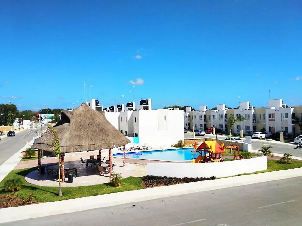 プレヤデルカーメン Palma Baru Con Albercaヴィラ メキシコ